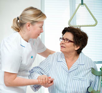 Patient Moving & Handling Training Courses - Patient being handled by trained professional